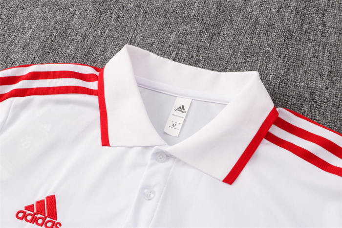 Manchester United POLO Jersey 21/22 White
