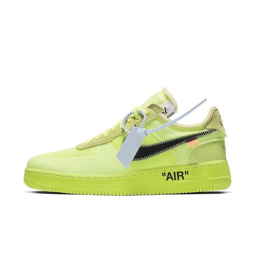 Off-White x Nike Air Force 1 Fluorescent Green