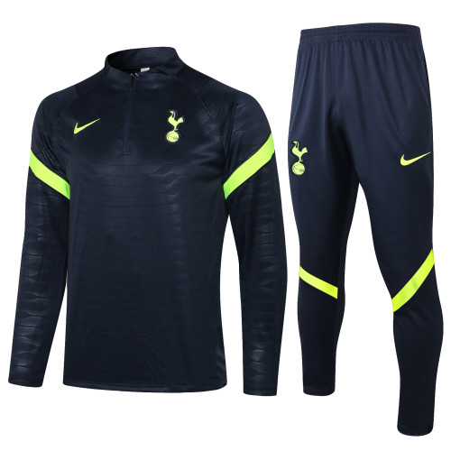 Tottenham Hotspur Training Jersey Suit 21/22 Royal Blue