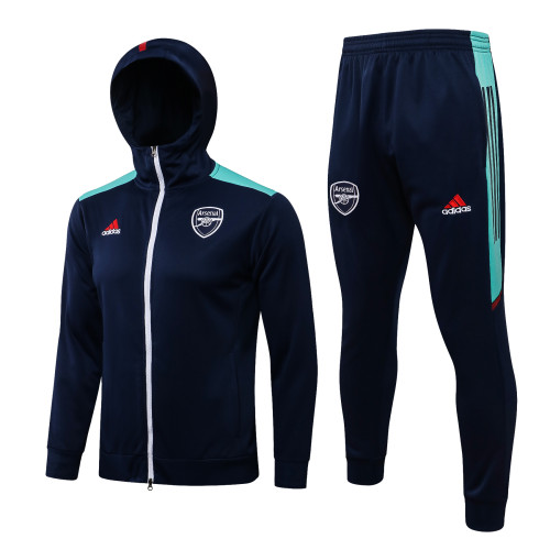 Arsenal Training Hoodie Suit 21/22