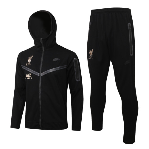 Liverpool Training Jacket Suit 21/22 Black
