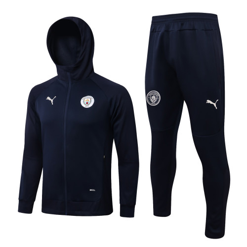 Manchester City Training Jacket Suit 21/22 Royal Blue
