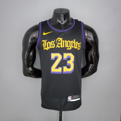 LeBron James Los Angeles Lakers 2020/21 Swingman Jersey Black