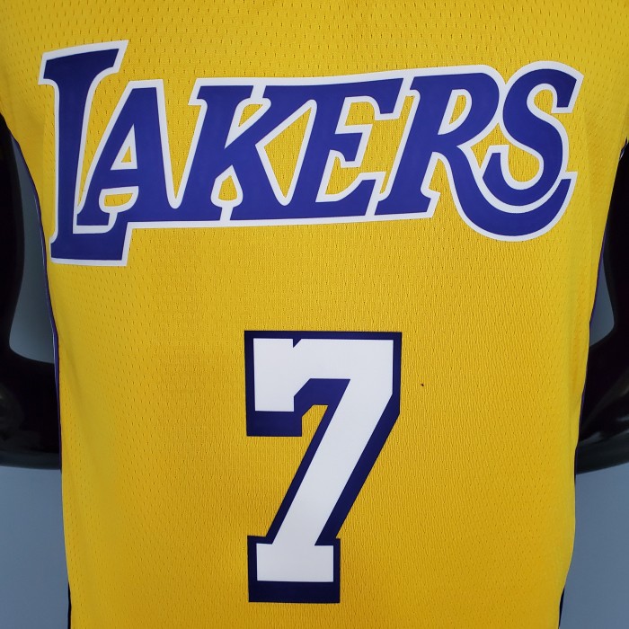 Carmelo Anthony Los Angeles Lakers 2020/21 Swingman Jersey Yellow