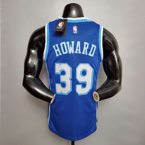 Dwight Howard Los Angeles Lakers 2020/21 Swingman Jersey Retro Blue