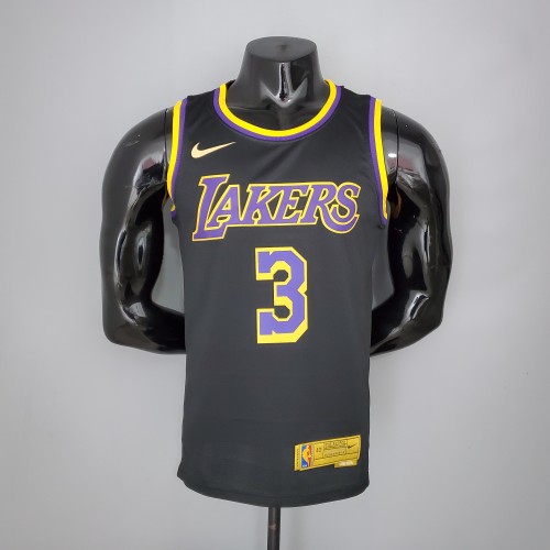 Anthony Davis Los Angeles Lakers 2020/21 Swingman Jersey Black