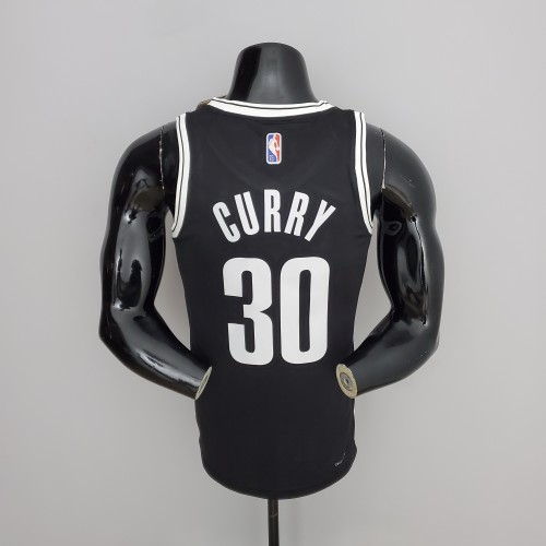 Seth Curry Brooklyn Nets 75th Anniversary Swingman Jersey Black