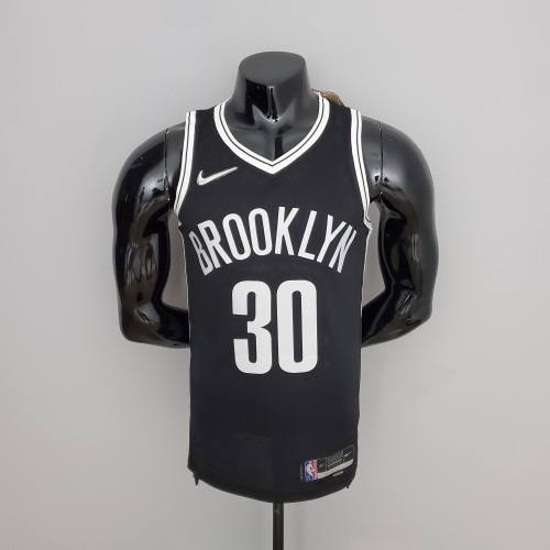 Seth Curry Brooklyn Nets 75th Anniversary Swingman Jersey Black