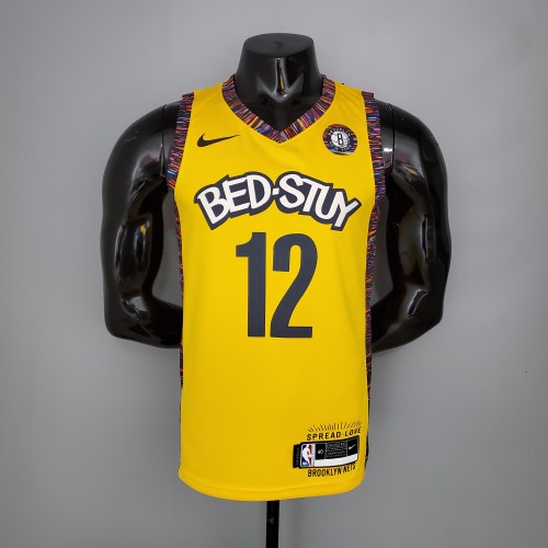 Joe Harris Brooklyn Nets Commemorative Edition Swingman Jersey Yellow