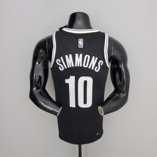 Ben Simmons Brooklyn Nets 75th Anniversary Swingman Jersey Black