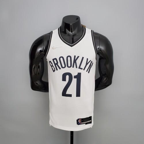 LaMarcus Aldridge Brooklyn Nets 75th Anniversary Swingman Jersey White