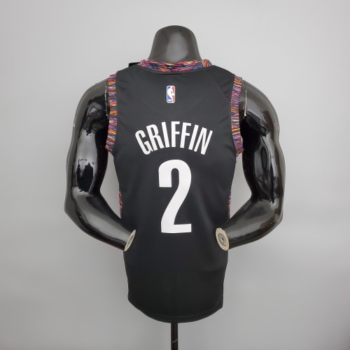 Blake Griffin Brooklyn Nets City Version Swingman Jersey Black