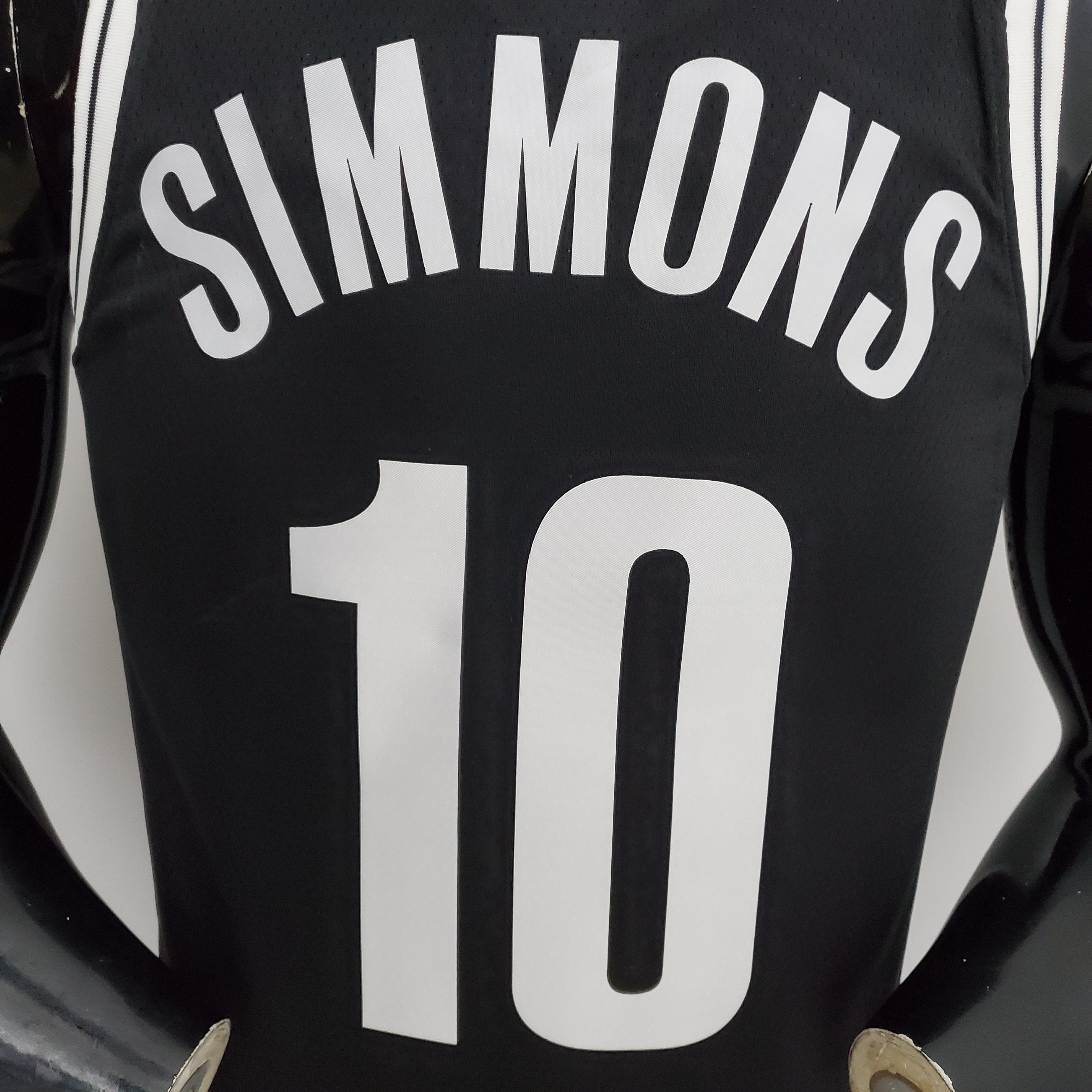 Nets #10 Ben Simmons Men's 21-22' 75th Anniversary Jersey — SportsWRLDD