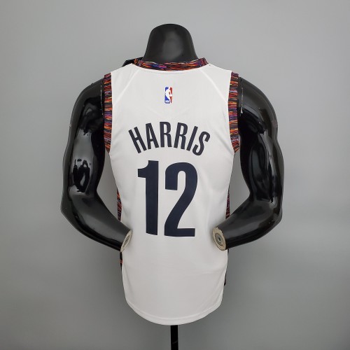 Joe Harris Brooklyn Nets City Version Swingman Jersey White