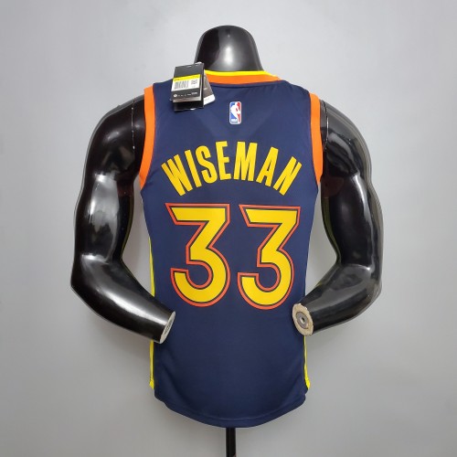 James Wiseman Golden State Warriors City Edition Swingman Jersey Royal Blue