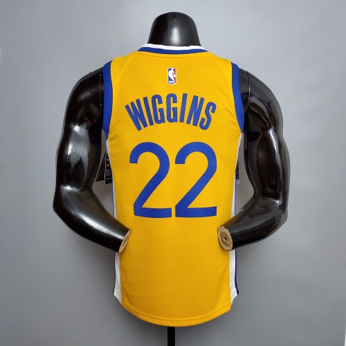 Andrew Wiggins Golden State Warriors Swingman Jersey Yellow