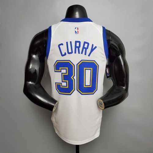 Stephen Curry Golden State Warriors Retro Version Swingman Jersey White