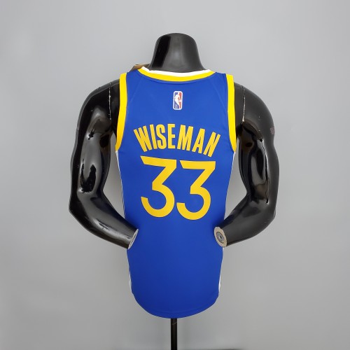 James Wiseman Golden State Warriors 75th Anniversary Swingman Jersey Blue