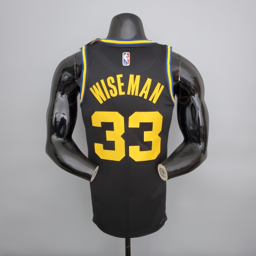 James Wiseman Golden State Warriors 75th Anniversary Swingman Jersey Black