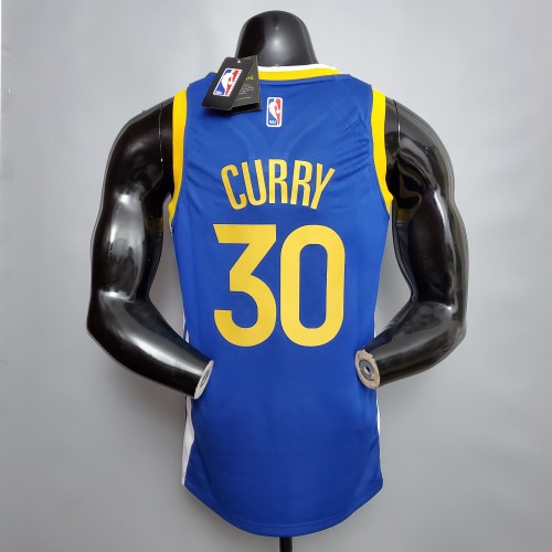 Stephen Curry Golden State Warriors Swingman Jersey Retro Blue