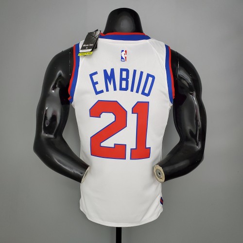 Joel Embiid Philadelphia 76ers Swingman Jersey White