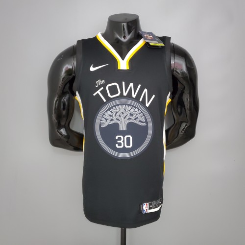 Stephen Curry Golden State Warriors Bonus Edition Swingman Jersey Black