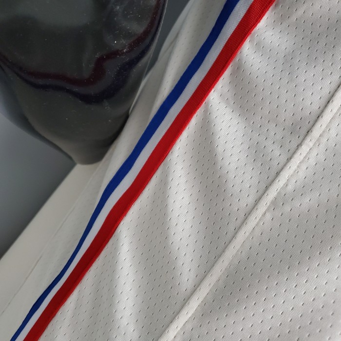 Allen Iverson Philadelphia 76ers Bonus Edition 2020/21 Swingman Jersey Off-White