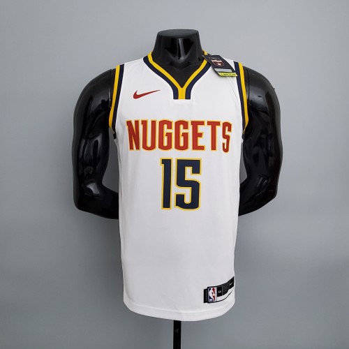 Nikola Jokic Denver Nuggets Swingman Jersey White