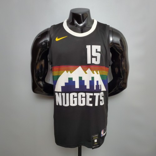 Nikola Jokic Denver Nuggets City Edition Swingman Jersey Black