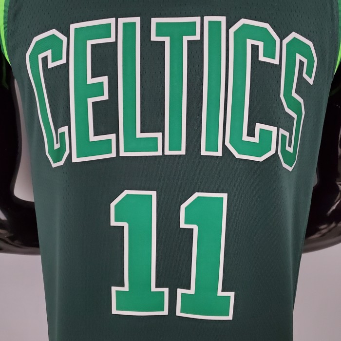 Kyrie Irving Boston Celtics Bonus Edition Swingman Jersey Dark Green