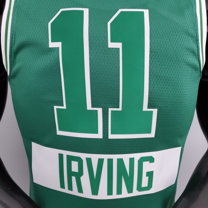 Kyrie Irving Boston Celtics Teltes City Edition 2022 Swingman Jersey Green