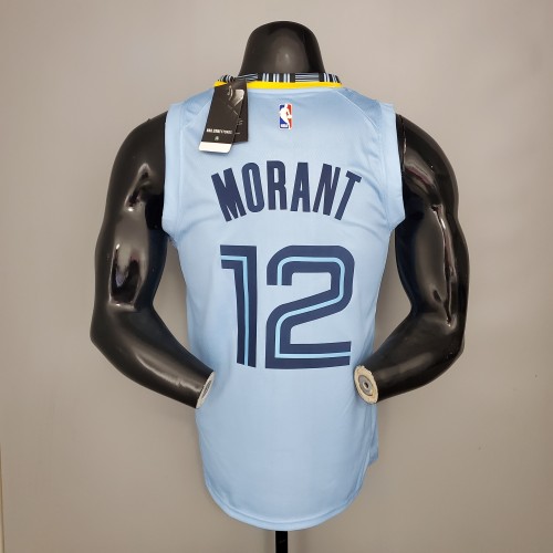 Ja Morant Memphis Grizzlies City Edition Swingman Jersey Light Blue