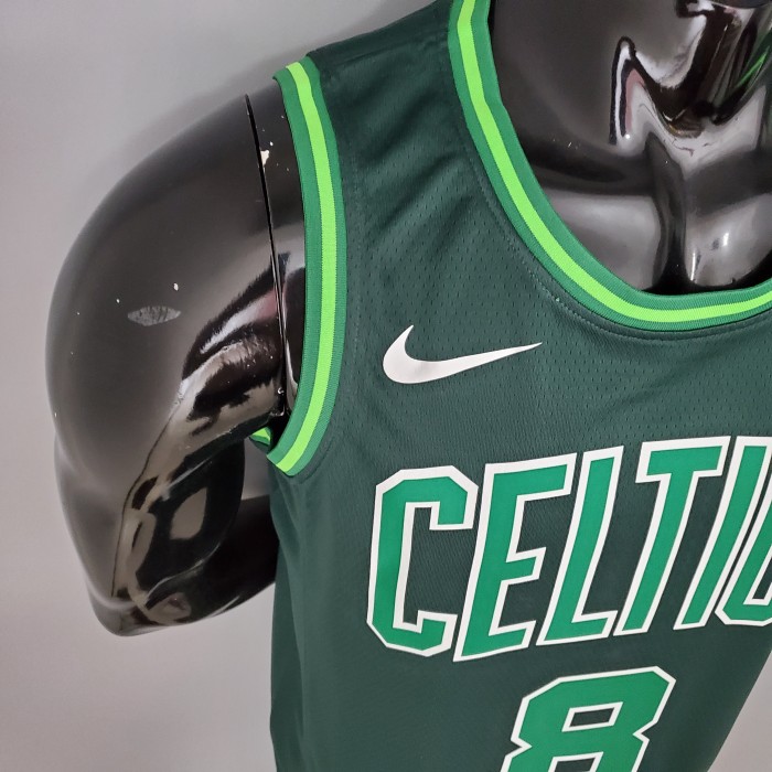 Kemba Walker Boston Celtics Bonus Edition Swingman Jersey Dark Green