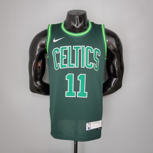 Kyrie Irving Boston Celtics Bonus Edition Swingman Jersey Dark Green