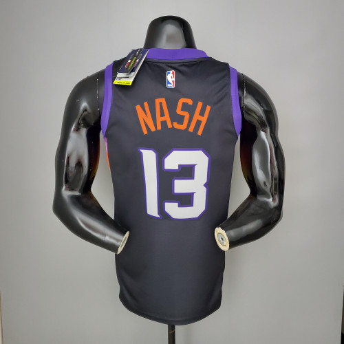Steve Nash Phoenix Suns City Edition Swingman Jersey Black