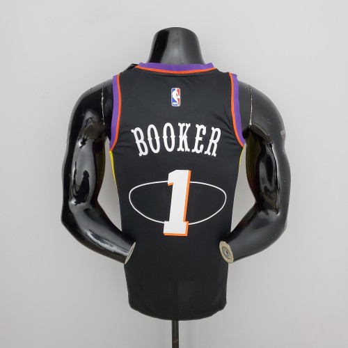 Devin Booker Phoenix Suns City Edition 2022 Swingman Jersey Black