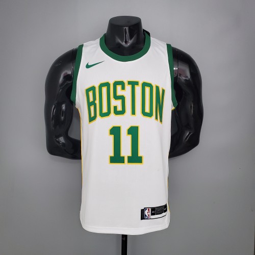 Kyrie Irving Boston Celtics White Platinum Limited Swingman Jersey