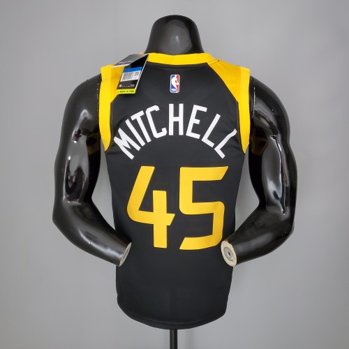 Donovan Mitchell Utah Jazz 2021 City Edition Swingman Jersey Black