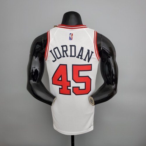 Michael Jordan Chicago Bulls 75th Anniversary Swingman Jersey White