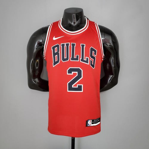 Lonzo Ball Chicago Bulls Swingman Jersey Red