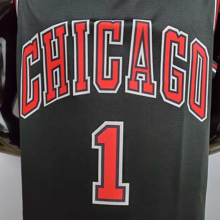 Derrick Rose Chicago Bulls Swingman Jersey Black