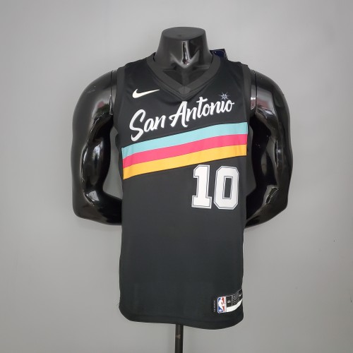 DeMar DeRozan San Antonio Spurs City Edition Swingman Jersey Black