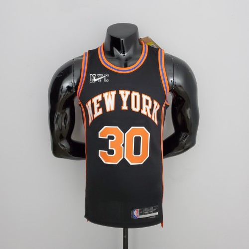 Julius Randle New York Knicks 2022 Urban Edition Swingman Jersey Black