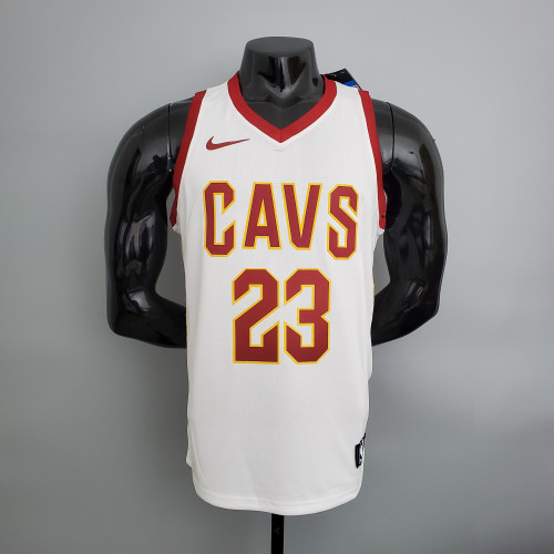 LeBron James Cleveland Cavaliers Swingman Jersey White