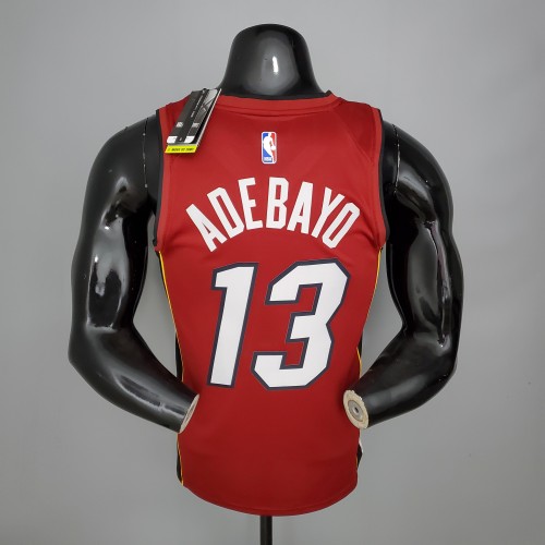 Bam Adebayo Miami Heat Swingman Jersey Red