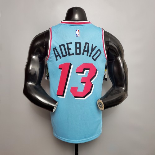 Bam Adebayo Miami Heat Swingman Jersey Blue