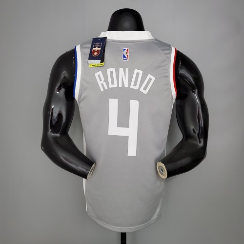 Rajon Rondo LA Clippers Bonus Edition Swingman Jersey Gray