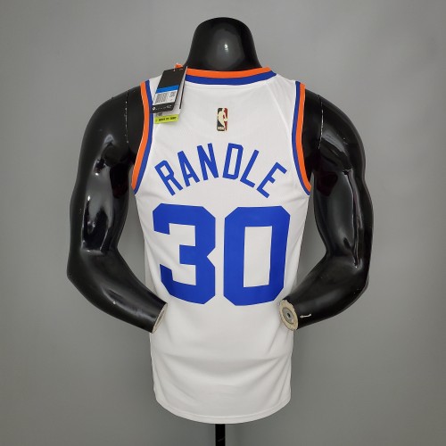 Julius Randle New York Knicks 75th Anniversary Swingman Jersey White