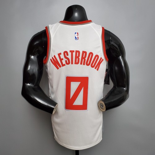 Russell Westbrook Houston Rockets City Edition Swingman Jersey White