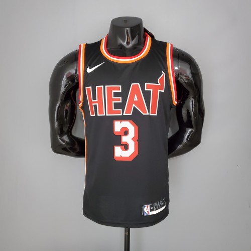 Dwyane Wade Miami Heat Swingman Jersey Black